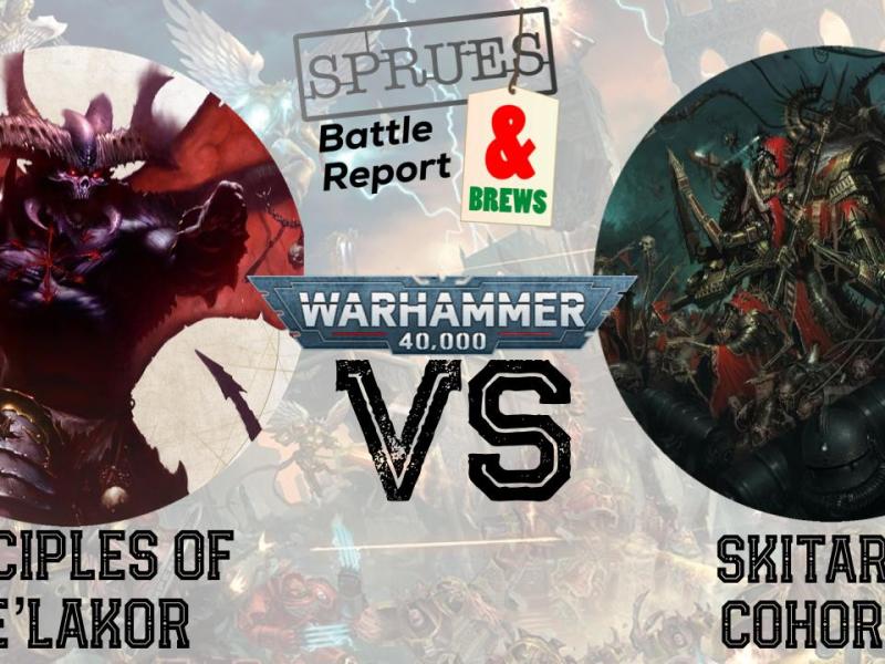 Disciples of Be’Lakor VS Skitarii Veteran Cohort Warhammer 40k 9th Edition Battle Report