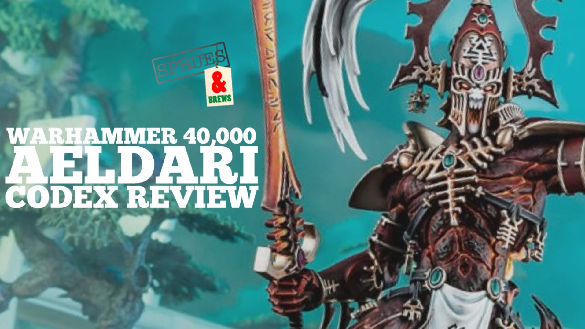 New Warhammer 40,000 Codex Aeldari Review