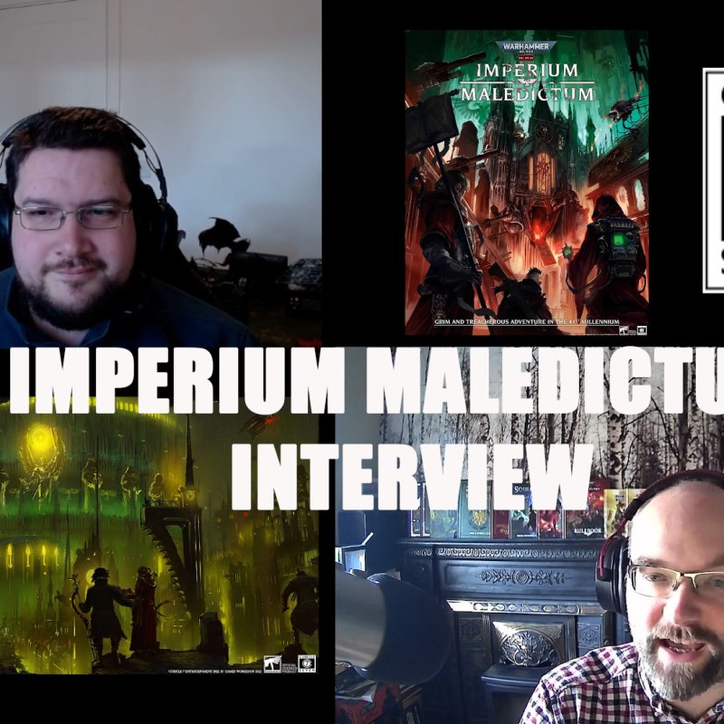 Warhammer 40k Imperium Maledictum – Interview with Padraig Murphy Cubicle 7